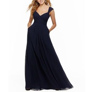 Mori Lee Madeline Gardner chiffon bridesmaid dress
